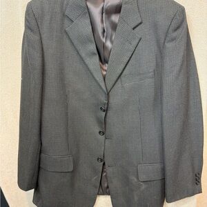 Classic Gray Men's Houdstooth Blazer